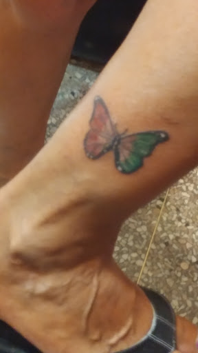 Explore creative morse code tattoo ideas, creative tattoo ideas in Rochester, available at Mellow Madness Tattoo Parlor