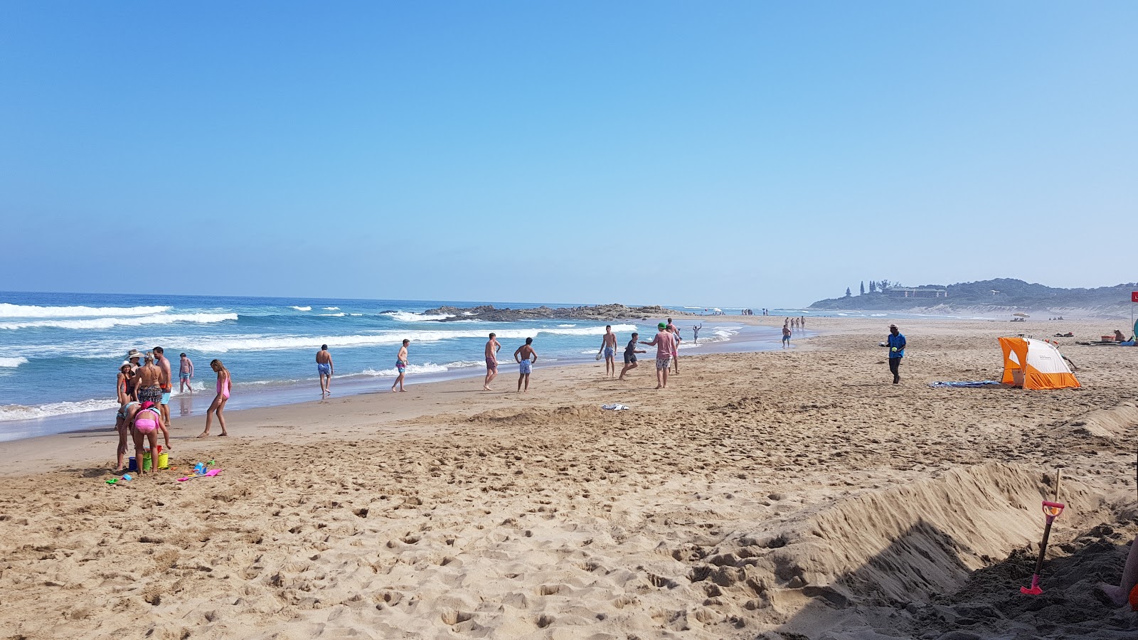 Fotografija Marina beach I z svetel fin pesek površino