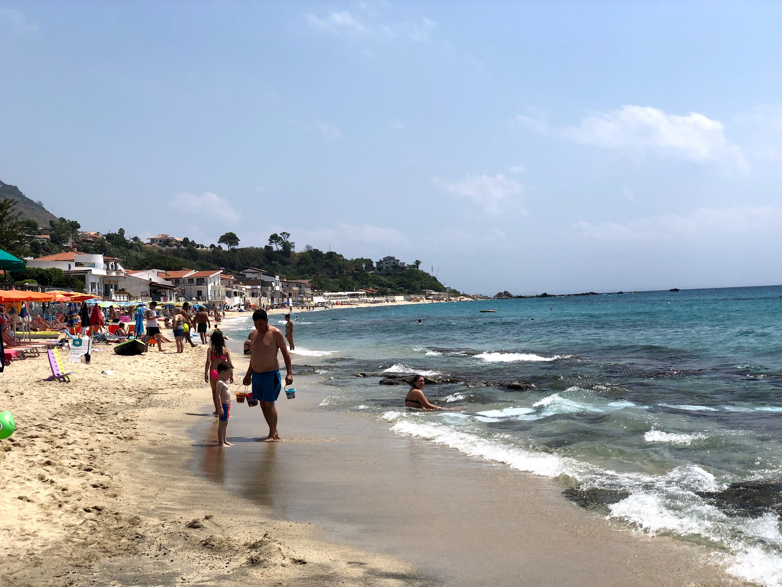 Spiaggia Santa Maria'in fotoğrafı kirli temizlik seviyesi ile