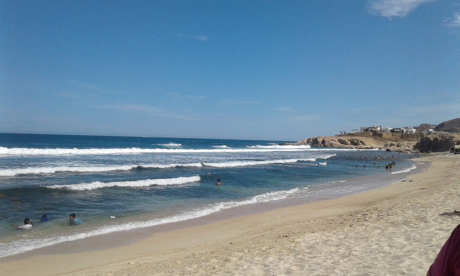 Fotografie cu Playa Boca del Tule - locul popular printre cunoscătorii de relaxare