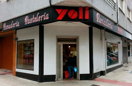 Pastelería y panadería Yoli en Vilagarcía de Arousa, Pontevedra