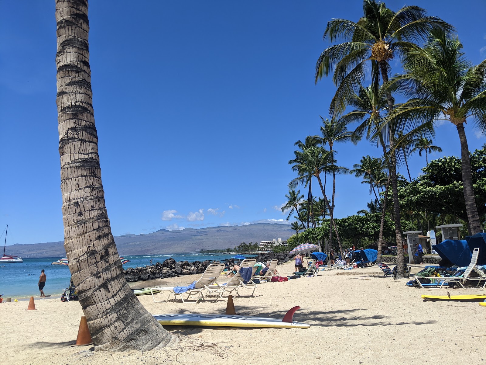Photo of Mauna Lani Club beach and the settlement