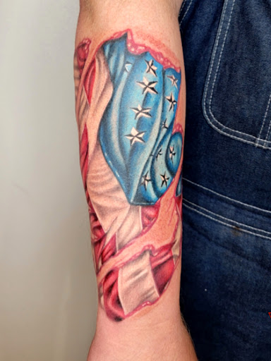 Explore dyslexia tattoo ideas, creative tattoo ideas in Fort Wayne, available at Grade A Tattoos and Body Piercing