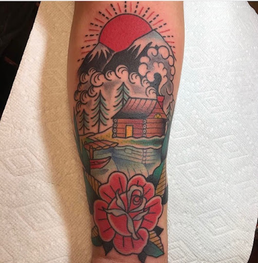 Explore not all who wander are lost tattoo ideas, creative tattoo ideas in Statesville, available at Light Side Tattoo & Piercings