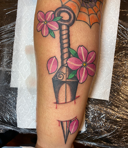 Explore tattoo ideas father daughter, creative tattoo ideas in Towson, available at Rose & Dagger Art Studio