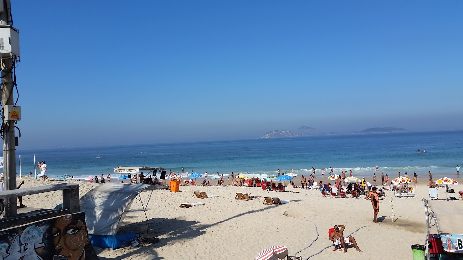 Photo of Ipanema Beach amenities area