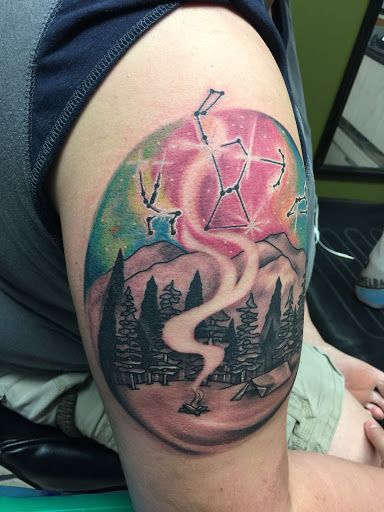 Explore dragon tattoo ideas for women, creative tattoo ideas in Benton, available at Three KingsTattoos