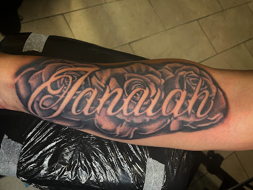 Explore frankenstein tattoo ideas, creative tattoo ideas in Passaic, available at District 36 Tattoo Parlor