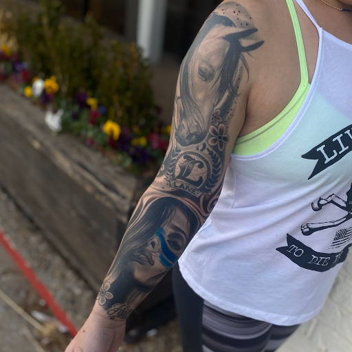 Explore childs name tattoo ideas, creative tattoo ideas in Oklahoma City, available at Oklahoma Tattoo Collective