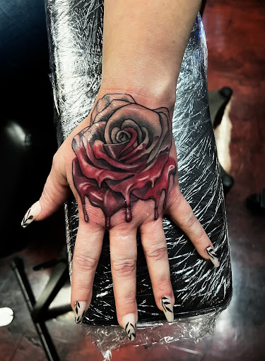Explore dragon forearm tattoo ideas, creative tattoo ideas in Silver City, available at Independent Ink Tattoo