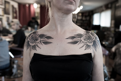 Explore joker and harley quinn tattoo ideas, creative tattoo ideas in Santa Rosa, available at Monkey Wrench Tattoo