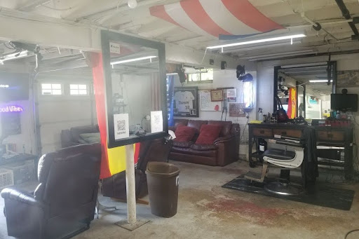 Tonser’s barbershop in Helsinge, Gribskov