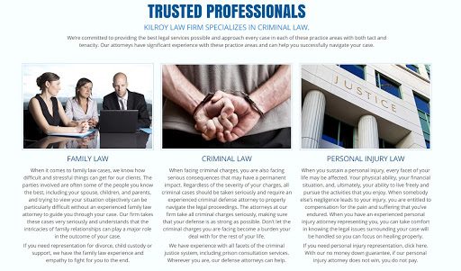 Criminal Justice Attorney «Kilroy Law Firm», reviews and photos