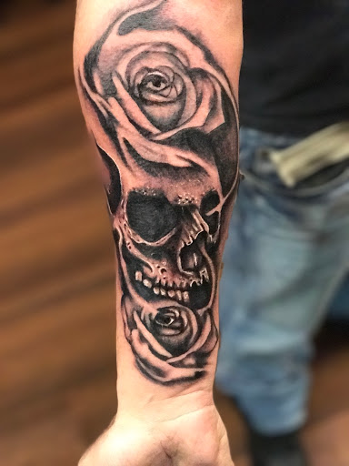 Explore mystic tattoo ideas, creative tattoo ideas in Roscoe, available at Elevated Ink Tattoo