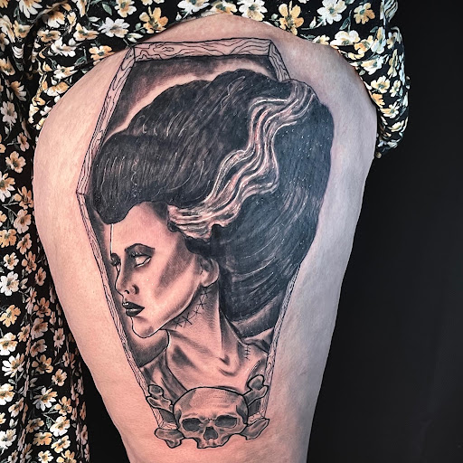 Explore tattoo shop name ideas, creative tattoo ideas in Hanceville, available at Dodge City Tattoo Company