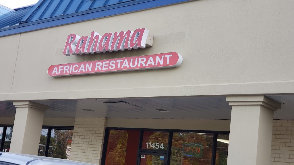 RAHAMA AFRICAN RESTAURANT 20904