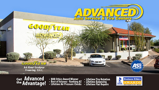 Tire Shop «Advanced Auto Service and Tire Centers», reviews and photos, 11478 E Sahuaro Dr, Scottsdale, AZ 85259, USA