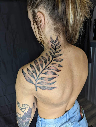 Explore tribal cover up tattoo ideas, creative tattoo ideas in Athens, available at United Ink Tattoos and Body Piercings