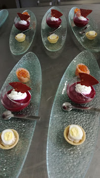 Panna cotta du Restaurant gastronomique La Table des Epicuriens à Pailloles - n°4