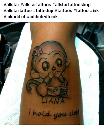 Explore birth flower tattoo ideas, creative tattoo ideas in Hialeah, available at Allstar Tattoo & Body piercing