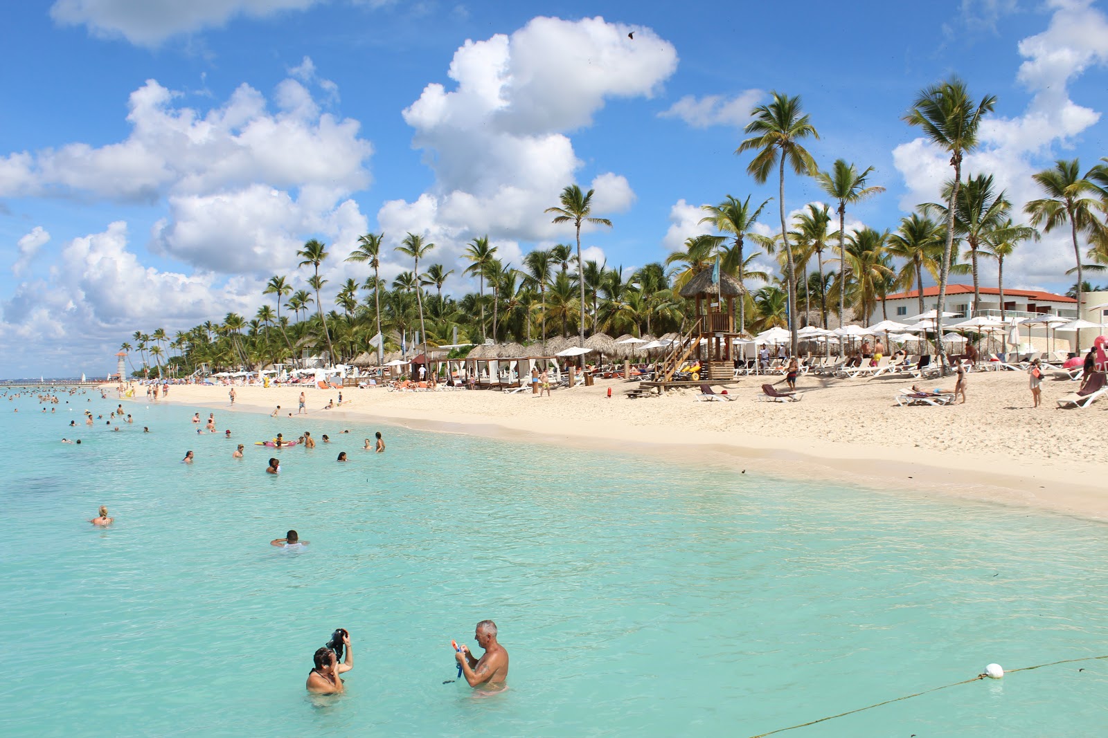Photo of Dominicus beach with bright fine sand surface