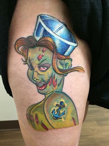 Find jack skellington tattoo ideas for your next unique tattoo in Lakeland at Lyons Den Tattoo Company