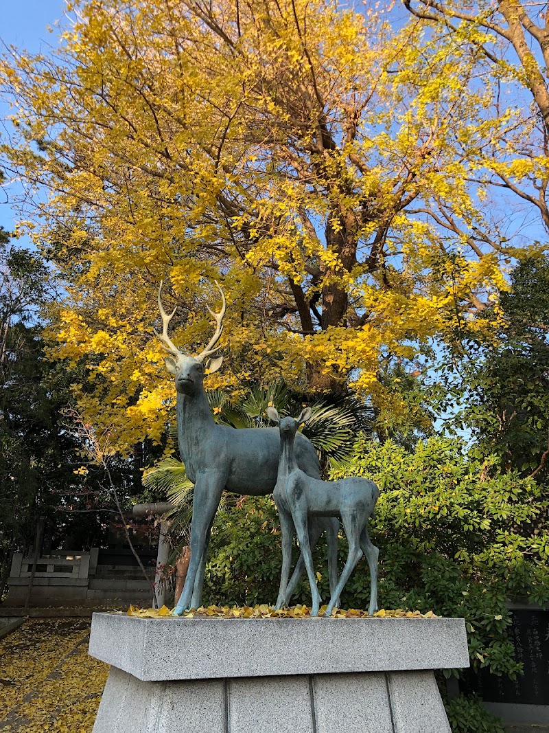 鹿骨鹿島神社