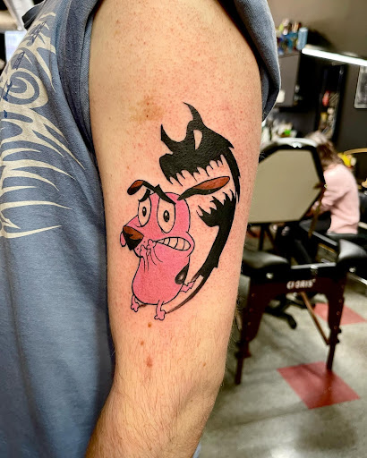 Explore birth flower tattoo ideas, creative tattoo ideas in Saint Paul, available at Black Coffin Tattoo