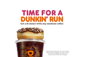 Dunkin' image