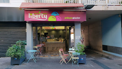 Liberty artisan glacier à Saint-Denis