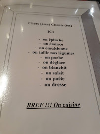 CHEZ RAPHY AU CORDON BLEU DE COLMAR à Colmar menu