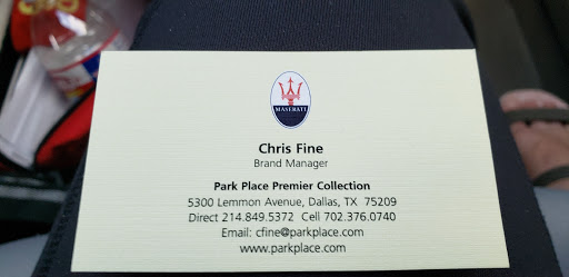 Car Dealer «Park Place Maserati Dallas», reviews and photos, 5300 Lemmon Ave, Dallas, TX 75209, USA