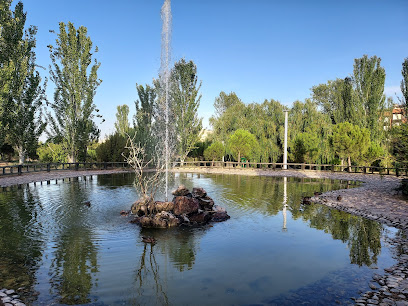 Parque – Lago en el Parque Arroyo – Madrid