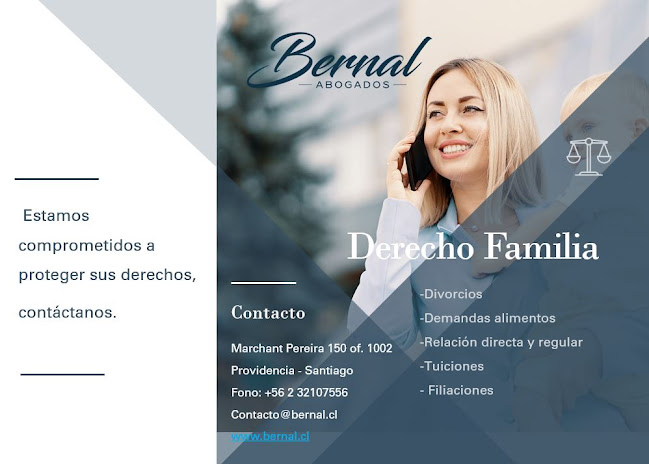 Comentarios y opiniones de Estudio Jurídico Bernal. Abogados Laborales - Asesoría Empresarial. Providencia - Santiago.
