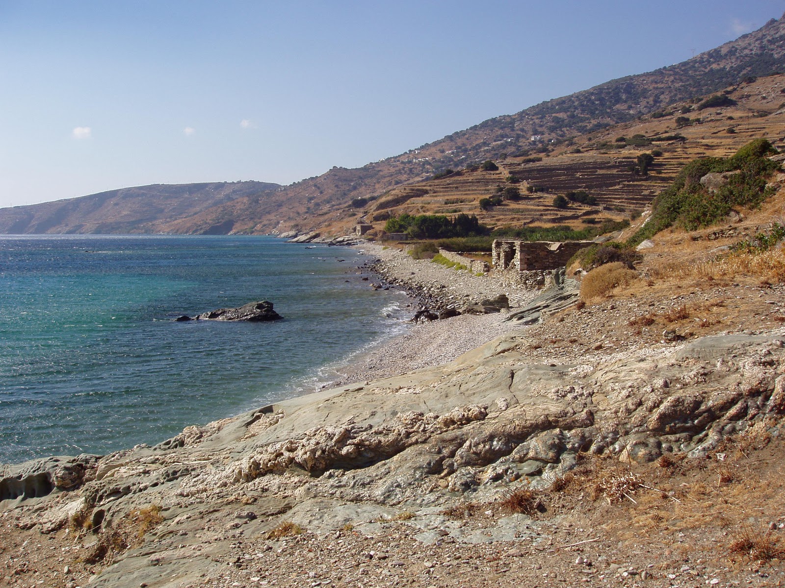 Foto van Paralia Paleopolis met ruim strand