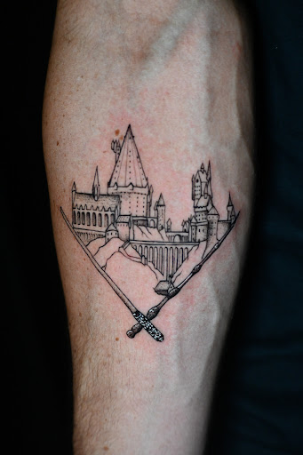 Explore phoenix bird tattoo ideas, creative tattoo ideas in Clarksville, available at Dark Raine Tattoo