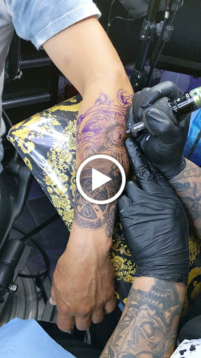Explore clavicle tattoo ideas, creative tattoo ideas in Los Angeles, available at Jackies Tattoo & Hair Design