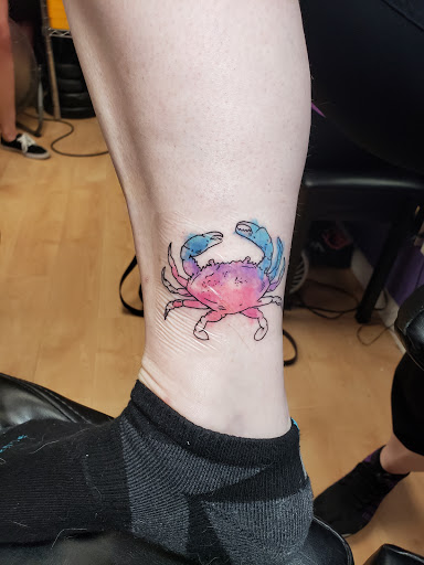 Explore tattoo ideas scorpio, creative tattoo ideas in Cambridge, available at Kappa Tattoo