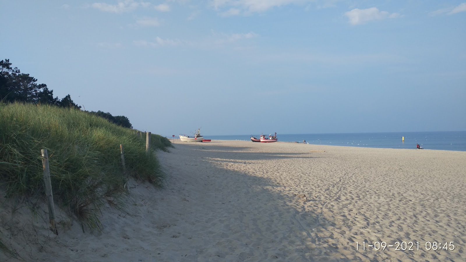 Dabki Beach II的照片 带有长直海岸