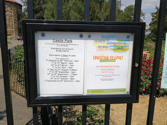 Colchester Castle Park Open Times
