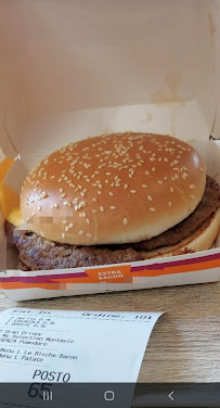 Menu du McDonald's à Pescara