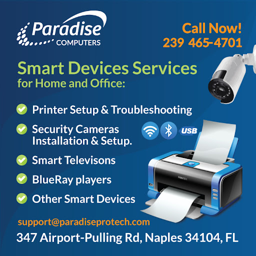 Computer Repair Service «Paradise Computer Service», reviews and photos, 3573 Enterprise Ave, Naples, FL 34104, USA