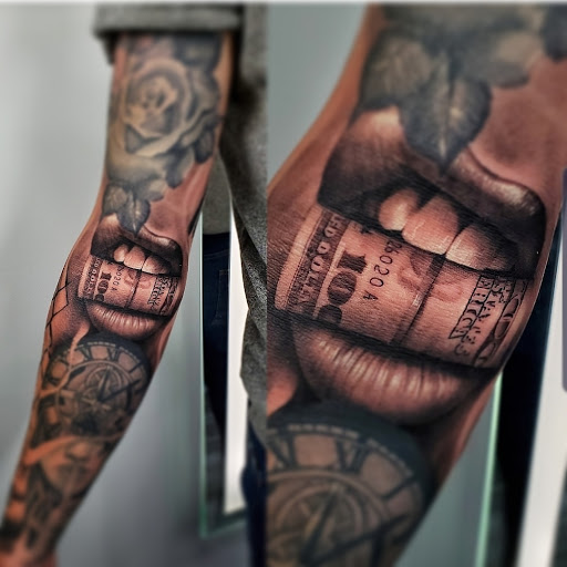 Explore day of the dead tattoo ideas, creative tattoo ideas in Astoria, available at INKSTINCT NYC