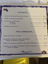 Restaurant méditerranéen La Marine Des Goudes à Marseille - menu / carte