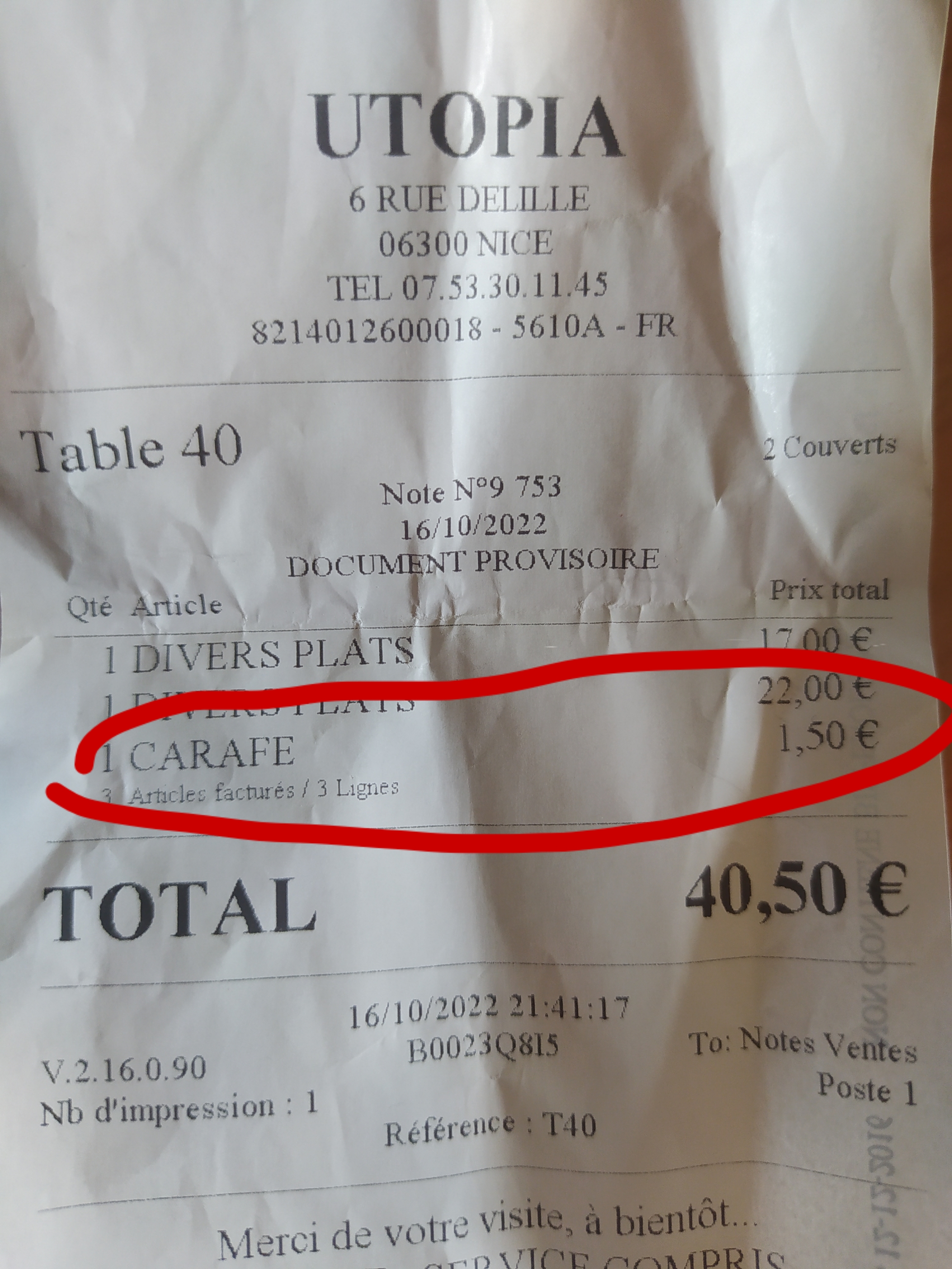 Photo n° 1 de l'avis de KAZARIAN-3D. fait le 17/10/2022 à 10:05