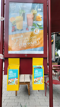 Menu / carte de McDonald's à Strasbourg