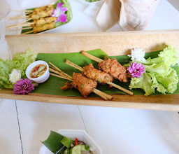 Giant Bamboo Tom Yum Noodle at nalitara food and drink photo