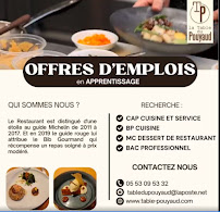 Restaurant gastronomique Périgueux - LA TABLE DU POUYAUD - Restaurant Chef étoilé 5 ans guide Michelin Périgueux -DORDOGNE à Champcevinel menu