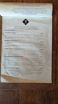 19grams Chaussee à Berlin menu
