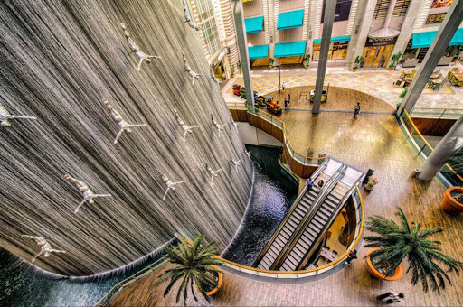 The Dubai Mall Waterfalls